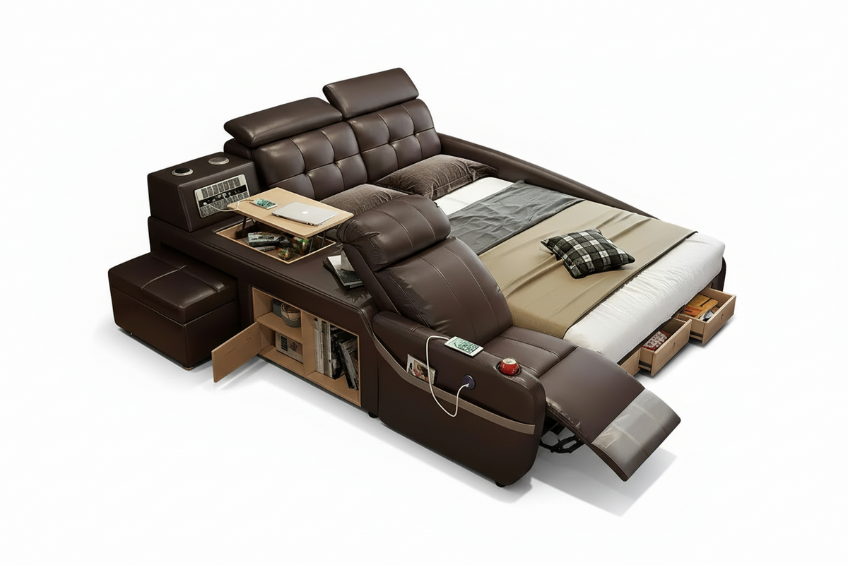 Monica Multifunctional Smart Bed | Futuristic Furniture