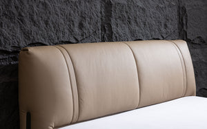 Penta Modern Leather Platform Bed