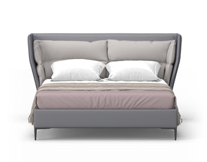 Zoe Modern Grey Bedroom Set