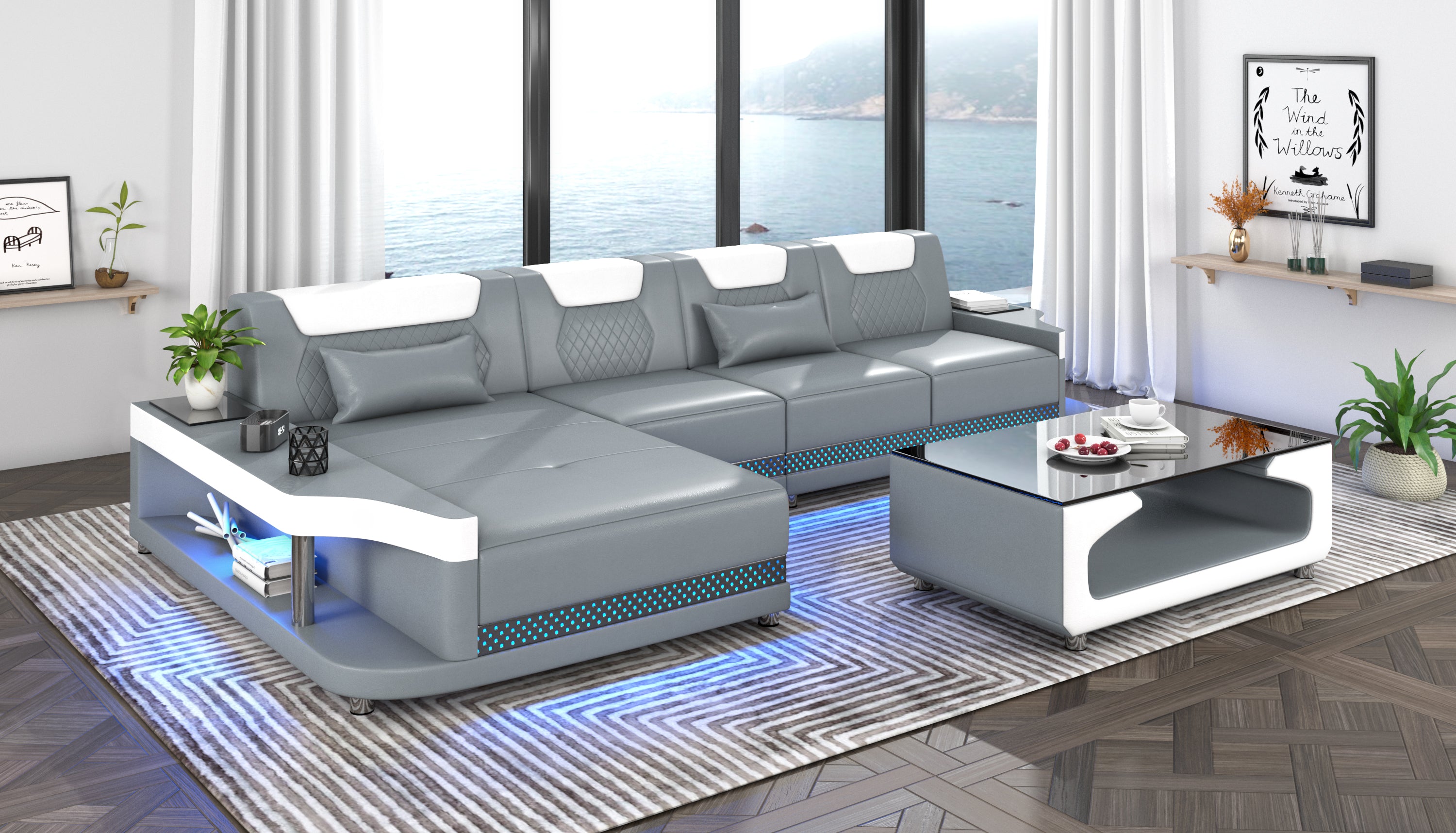NEXA Compact Sectional Sofa