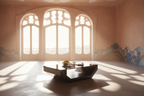 Aico Coffee Table - Barcelona Modernist Apartment