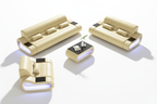 Catina Modern Leather Sofa Set with LED Light - Blank Background 1