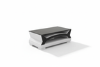 Coffee Table with Medium-Dark Short Shadow