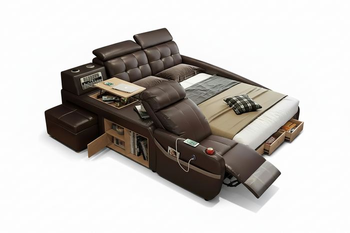 Monica Multifunctional Smart Bed | Futuristic Furniture