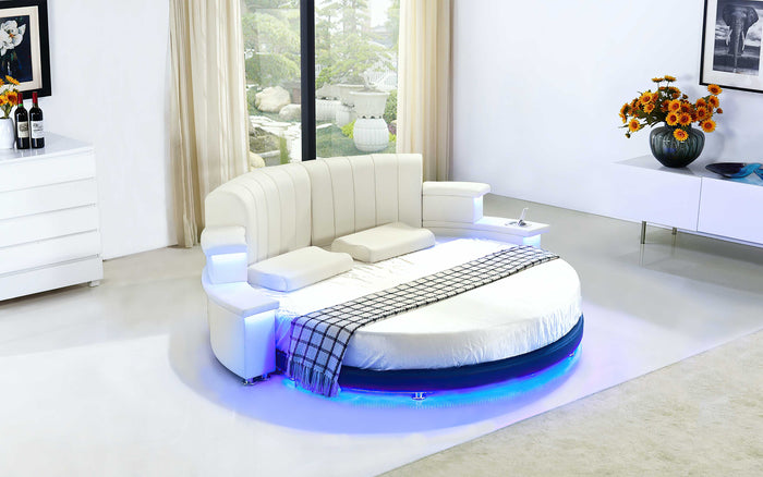 Kyle Modern Luxury Round Bed