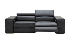 Yily Leather Modern Recliner Living Room Set