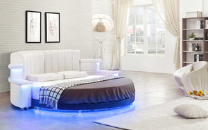 Kyle Modern Luxury Round Bed