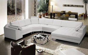 Torin Large Sectional with Tufted Chaise