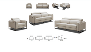 Modern Loons Recliner Sofa Set