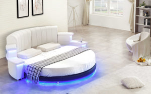 Kyle Modern Luxury Round Bed