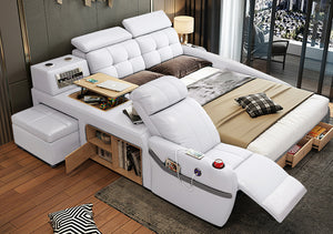 Upgraded Monica Multifunctional Smart Bed | Futuristic Furniture