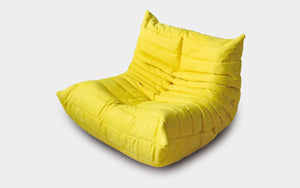 Caterpillar Modern Tufted Lounge Chair