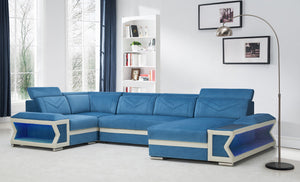 Boancy Led Modern Sectional with Side Storage | Futuristic LED Furniture