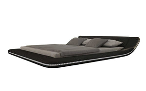 Tavia Modern Minimalist Bed with LED Lights