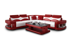 Critika Modern Leather Sectional