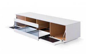 Owens Modern Small White TV Stand