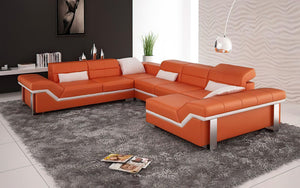 Pivot Large Sectional with Adjustable Headrest