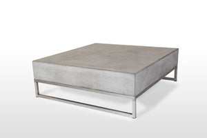 Durak Modern Square Concrete Coffee Table