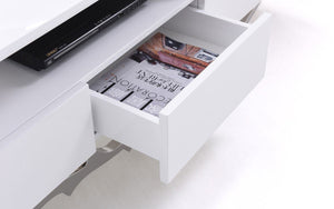 Catalina Modern White TV Stand