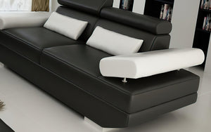 Merdell Modern Leather Sofa Set