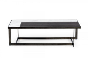 Falio Ceramic & Grey Walnut Coffee Table