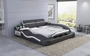 Victor Ultimate Smart Multifunctional Bed | Black&Red