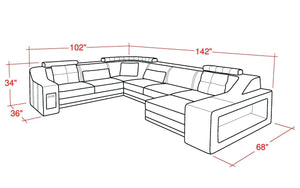 Sokol Modern Sectional with Storage