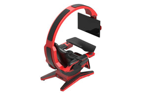 HAMISH ULTIMATE WORKING AND GAMING COMPUTER DESK WITH RECLINER