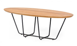 Arrone - Industrial Small Oak Coffee Table