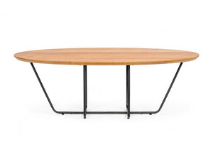 Arrone - Industrial Small Oak Coffee Table