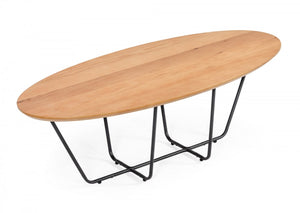 Arrone - Industrial Small Oak Coffee Table