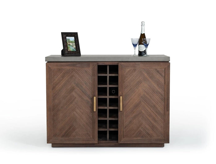 Acx Concrete Wine Cabinet