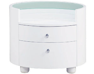 Collin White Nightstand