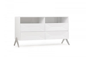 Cath Modern White Bedroom Set