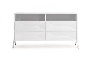 Cath Modern White Bedroom Set