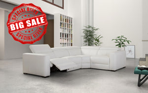 Mirage Reclining Sofa Set With Adjustable Headrest