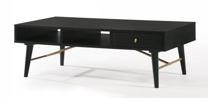 Notaresco - Modern Black Ash Coffee Table