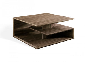 Rieti - Modern Walnut Coffee Table