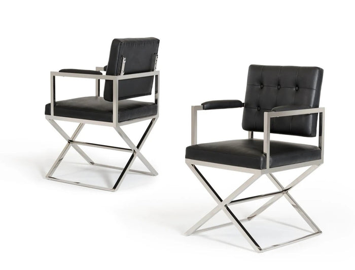 Sparky Modern Black Dining Chair