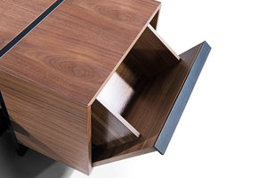 Donor Lorena Modern Walnut TV Stand