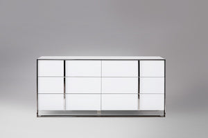 Apede Modern White Bedroom Set