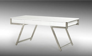 Daqiko Modern White Gloss Desk