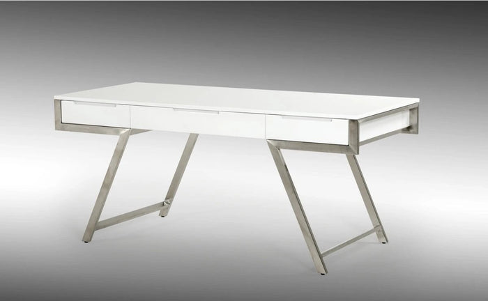 Daqiko Modern White Gloss Desk